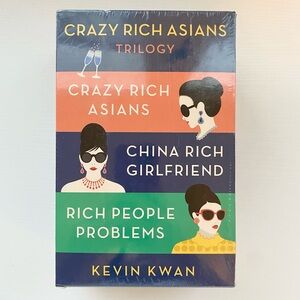 SEALED Crazy Rich Asians Trilogy Book Set
